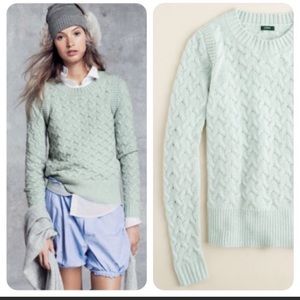 Jcrew cable sweater